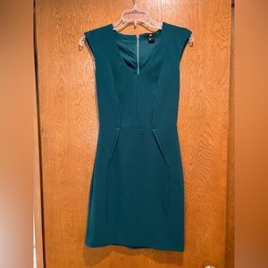 H&M Green Polyester Dress, Size 4